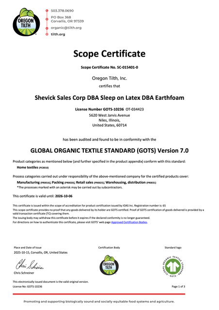 Global Organic Textile Standard (GOTS)
